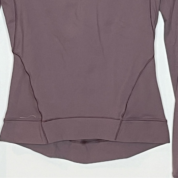 Lululemon Outrun the Elements 1/2 Zip Runnign Top Frosted Mulberry Size 2 - Picture 9 of 13